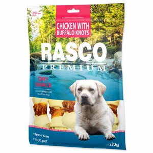 Pochoutka RASCO Premium bůvolí uzle obalené kuřecím masem 6 cm - Zákaznícke dni 28.3. – 30.4.2024