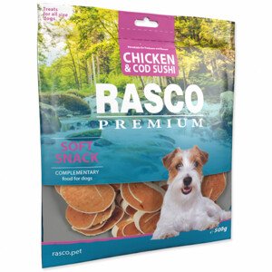 Pochoutka RASCO Premium sushi z kuřecího masa a tresky - Zákaznícke dni 28.3. – 30.4.2024
