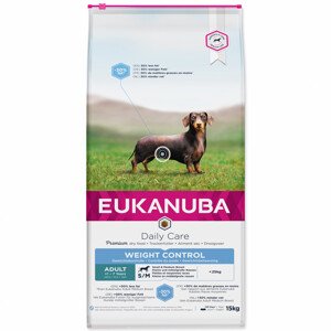 EUKANUBA Daily Care Adult Small & Medium Breed Weight Control - Zákaznícke dni 28.3. – 30.4.2024