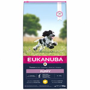EUKANUBA Puppy Medium Breed - Zákaznícke dni 28.3. – 30.4.2024