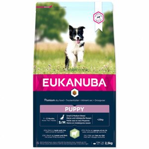 EUKANUBA Puppy Small & Medium Breed Lamb - Zákaznícke dni 28.3. – 30.4.2024