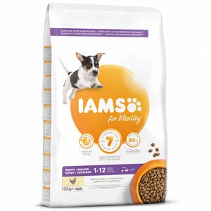IAMS Dog Puppy Small & Medium Chicken - Zákaznícke dni 28.3. – 30.4.2024