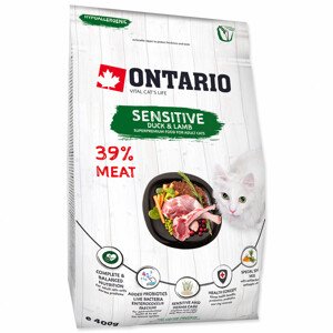 ONTARIO Cat Sensitive / Derma - Zákaznické dny 28.3. – 30.4.2024