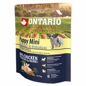 ONTARIO Puppy Mini Chicken & Potatoes & Herbs - Zákaznícke dni 28.3. – 30.4.2024