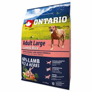 ONTARIO Dog Adult Large Lamb & Rice - Zákaznícke dni 28.3. – 30.4.2024