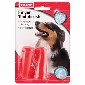 Zubní kartáčky BEAPHAR Dog-A-Dent na prst - Zákaznícke dni 28.3. – 30.4.2024