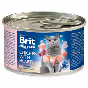 Konzerva BRIT Premium by Nature Chicken with Hearts - Zákaznícke dni 28.3. – 30.4.2024