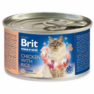 Konzerva BRIT Premium by Nature Chicken with Rice - Zákaznícke dni 28.3. – 30.4.2024