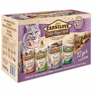 Kapsičky CARNILOVE Cat pouch multipack (12x85g) - Zákaznícke dni 28.3. – 30.4.2024