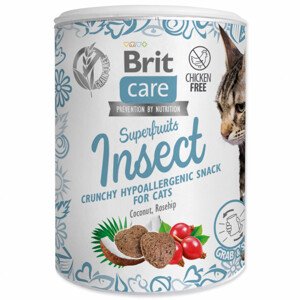 BRIT Care Cat Snack Superfruits Insect with Coconut Oil and Rosehips - Zákaznícke dni 28.3. – 30.4.2024