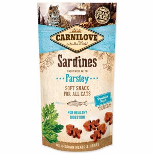 CARNILOVE Cat Semi Moist Snack Sardine enriched with Parsley - Zákaznícke dni 28.3. – 30.4.2024