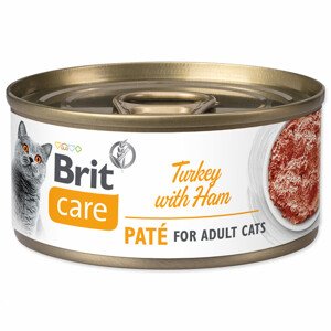 Konzerva BRIT Care Cat Turkey Paté with Ham - Zákaznícke dni 28.3. – 30.4.2024