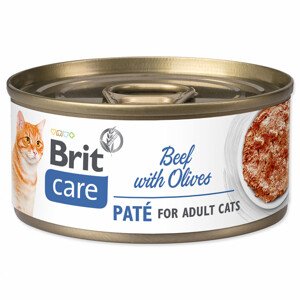 Konzerva BRIT Care Cat Beef Paté with Olives - Zákaznícke dni 28.3. – 30.4.2024