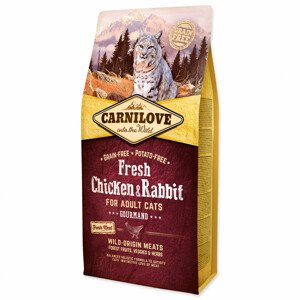 CARNILOVE Fresh Chicken & Rabbit Gourmand for Adult cats - Zákaznícke dni 28.3. – 30.4.2024