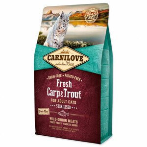 CARNILOVE Fresh Carp & Trout Sterilised for Adult cats - Zákaznícke dni 28.3. – 30.4.2024