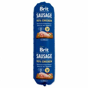 Salám BRIT Premium Dog Sausage Chicken - Zákaznické dny 28.3. – 30.4.2024