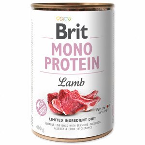 Konzerva BRIT Mono Protein Lamb - Zákaznícke dni 28.3. – 30.4.2024