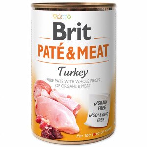 Konzerva BRIT Paté & Meat Turkey - Zákaznícke dni 28.3. – 30.4.2024