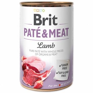Konzerva BRIT Paté & Meat Lamb - Zákaznické dny 28.3. – 30.4.2024