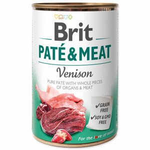 Konzerva BRIT Paté & Meat Venison - Zákaznícke dni 28.3. – 30.4.2024