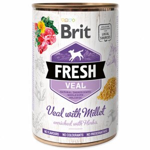 Konzerva BRIT Fresh Veal with Millet - Zákaznícke dni 28.3. – 30.4.2024