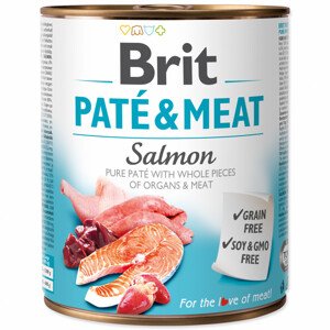 Konzerva BRIT Paté & Meat Salmon - Zákaznícke dni 28.3. – 30.4.2024