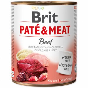 Konzerva BRIT Paté & Meat Beef - Zákaznícke dni 28.3. – 30.4.2024