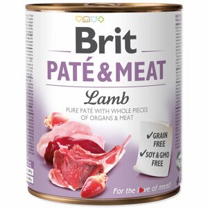 Konzerva BRIT Paté & Meat Lamb - Zákaznícke dni 28.3. – 30.4.2024