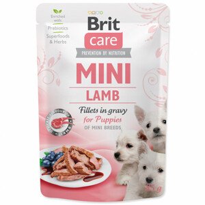Kapsička BRIT Care Mini Puppy Lamb fillets in gravy - Zákaznícke dni 28.3. – 30.4.2024