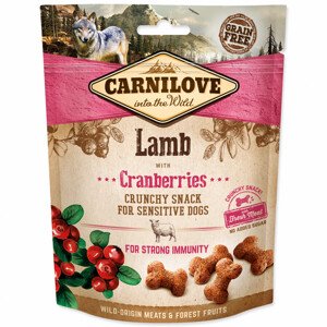CARNILOVE Dog Crunchy Snack Lamb with Cranberries with fresh meat - Zákaznícke dni 28.3. – 30.4.2024