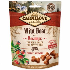 CARNILOVE Dog Crunchy Snack Wild Boar with Rosehips with fresh meat - Zákaznícke dni 28.3. – 30.4.2024