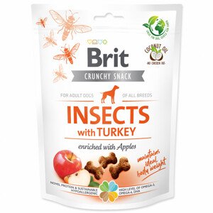 Brit Care Dog Crunchy Cracker. Insects with Turkey and Apples - Zákaznícke dni 28.3. – 30.4.2024