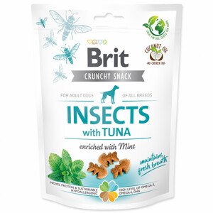 Brit Care Dog Crunchy Cracker. Insects with Tuna enriched with Mint - Zákaznícke dni 28.3. – 30.4.2024
