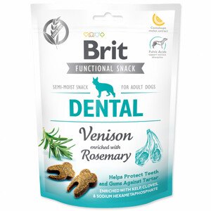 BRIT Care Dog Functional Snack Dental Venison - Zákaznícke dni 28.3. – 30.4.2024