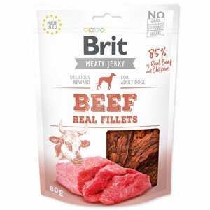 Snack BRIT Jerky Beef and chicken Fillets - Zákaznícke dni 28.3. – 30.4.2024