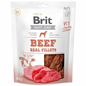 Snack BRIT Jerky Beef and chicken Fillets - Zákaznícke dni 28.3. – 30.4.2024