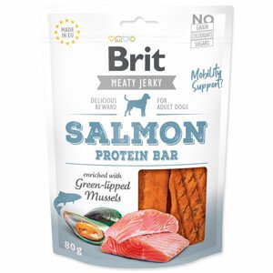 Snack BRIT Jerky Salmon Protein Bar - Zákaznícke dni 28.3. – 30.4.2024