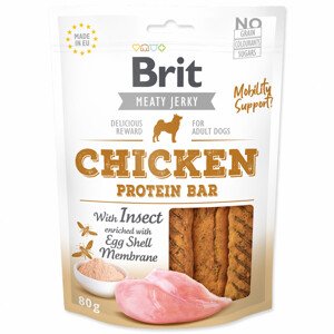 Snack BRIT Jerky Chicken with Insect Protein Bar - Zákaznícke dni 28.3. – 30.4.2024