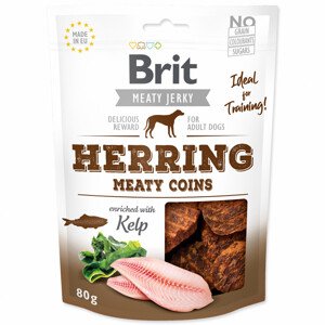 Snack BRIT Jerky Herring Meaty Coins - Zákaznícke dni 28.3. – 30.4.2024