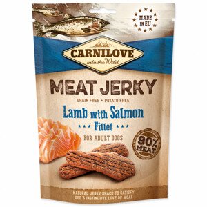 CARNILOVE Jerky Snack Lamb with Salmon Fillet - Zákaznícke dni 28.3. – 30.4.2024