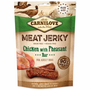 CARNILOVE Jerky Snack Chicken with Pheasant Bar - Zákaznícke dni 28.3. – 30.4.2024
