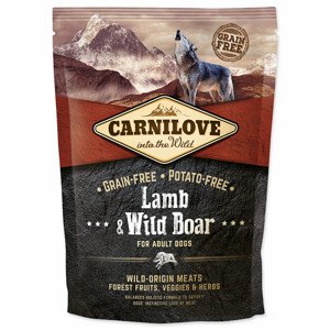 CARNILOVE Lamb & Wild Boar for Dog Adult - Zákaznické dny 28.3. – 30.4.2024