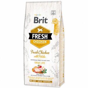 BRIT Fresh Chicken with Potato Adult Great Life - Zákaznícke dni 28.3. – 30.4.2024