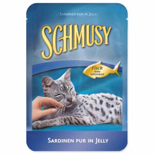 Kapsička SCHMUSY Fish sardinky v želé - Zákaznícke dni 28.3. – 30.4.2024