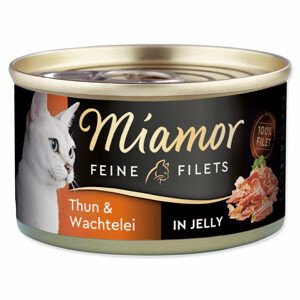 Konzerva MIAMOR Feine Filets tuňák + křepelčí vejce v želé - Zákaznické dny 28.3. – 30.4.2024