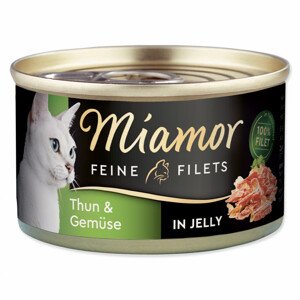 Konzerva MIAMOR Feine Filets tuňák + zelenina v želé - Zákaznícke dni 28.3. – 30.4.2024