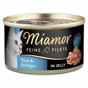 Konzerva MIAMOR Feine Filets tuňák + krevety v želé - Zákaznícke dni 28.3. – 30.4.2024