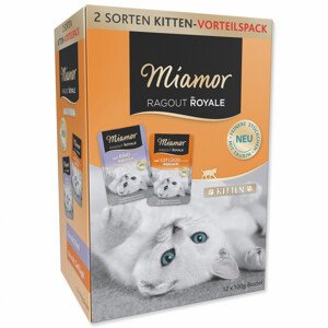 Kapsičky MIAMOR Ragout Royale Kitten v želé multipack - Zákaznícke dni 28.3. – 30.4.2024