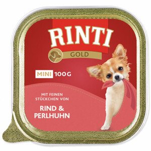 Vanička RINTI Gold Mini hovězí + perlička - Zákaznícke dni 28.3. – 30.4.2024