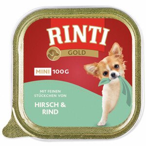 Vanička RINTI Gold Mini jelen + hovězí - Zákaznícke dni 28.3. – 30.4.2024